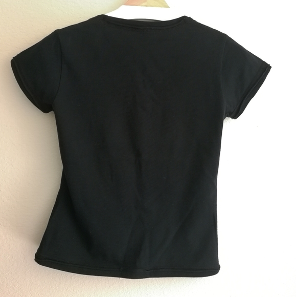 Black T-shirt with Printed Bloody Bear, Like New Condition - Picture 5 of 9